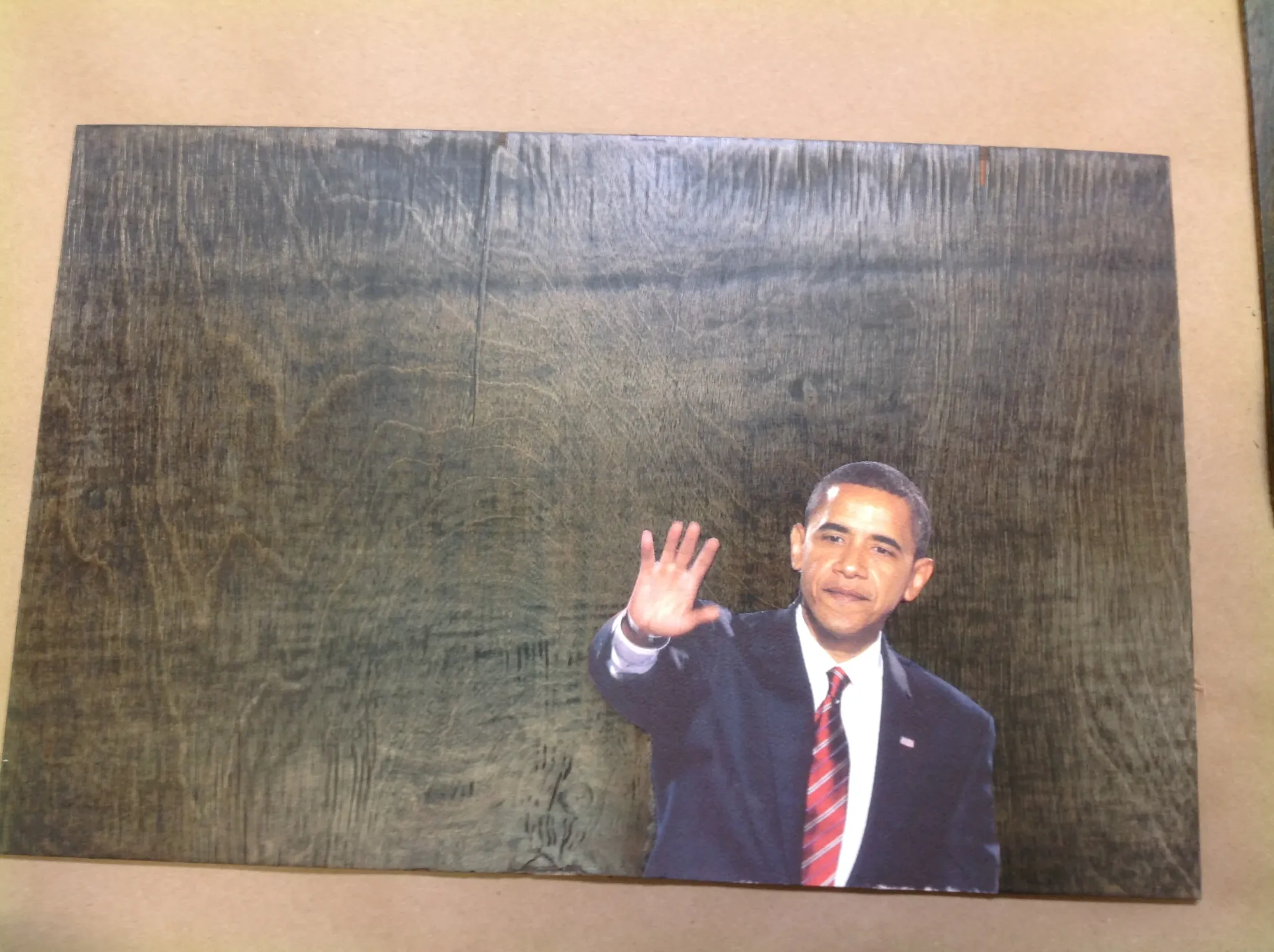 44-4-44 installation, individual mixed-media panel