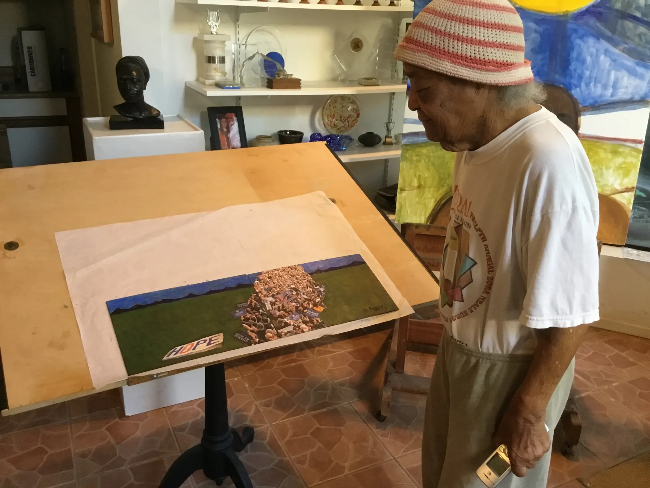 44-4-44 installation, gallery visitors and community